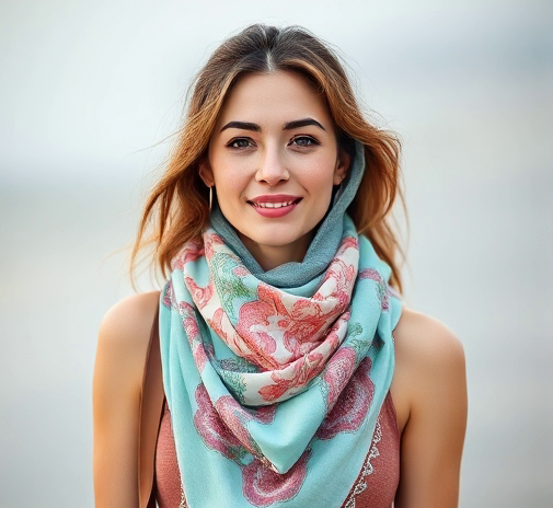Vibrant Colours Shawls